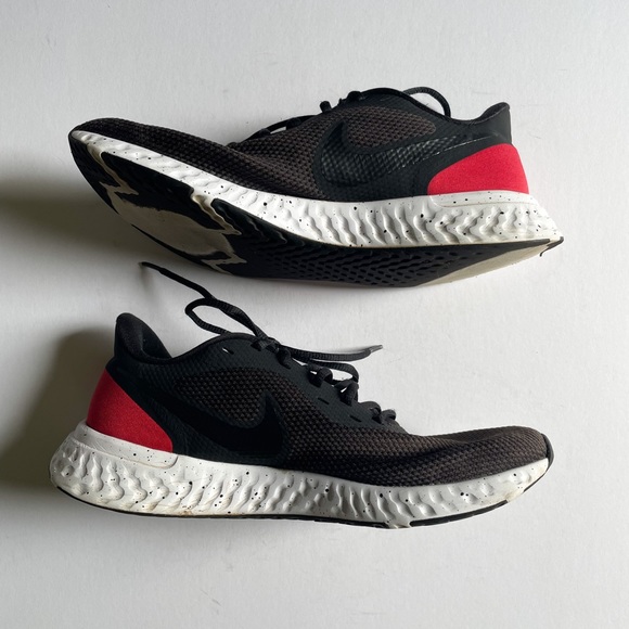 Nike Revolution 5 Running Sneakers Black Size 10 - Picture 3 of 13